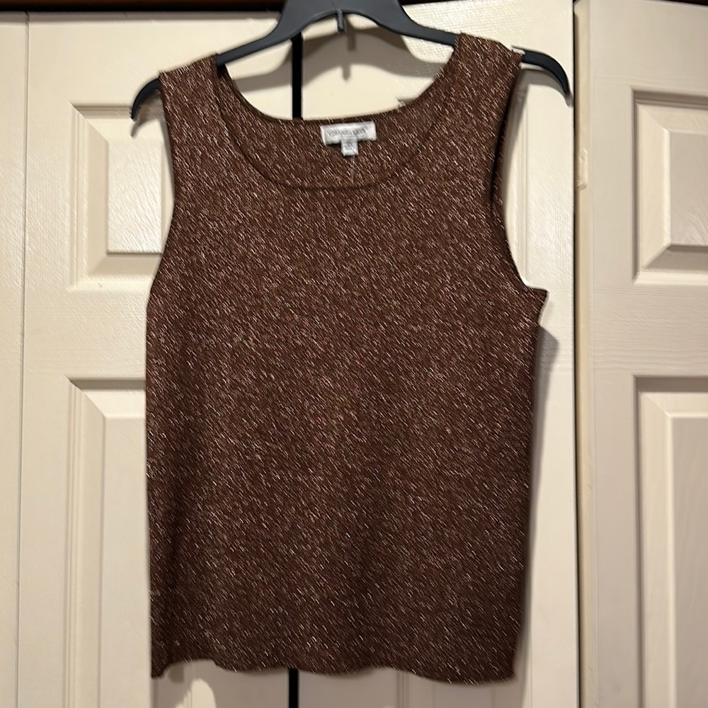 Coldwater Creek plus size sleeveless sweater size 2X new with tags